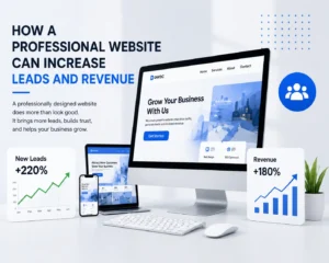 How a Professional Website Can Increase Leads and Revenue